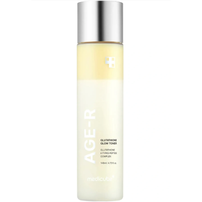 Тонер-молочко з глутатіоном для освітлення та сяйва Medicube AGE-R Glutathione Glow Toner, 140 мл Тонер-молочко з глутатіоном для освітлення та сяйва Medicube AGE-R Glutathione Glow Toner, 140 мл