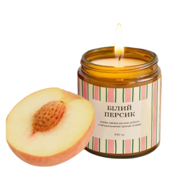 Свічка Lychee Білий персик Свічка Lychee Білий персик