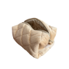 Косметичка жіноча м'яка плюшева Melani бежева (21*15*10) Косметичка жіноча м'яка плюшева Melani бежева (21*15*10)