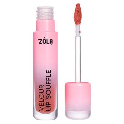 Оксамитова матова помада ZOLA VELOUR LIP SOUFFLE 03 TOFFEE Оксамитова матова помада ZOLA VELOUR LIP SOUFFLE 03 TOFFEE