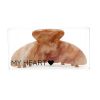Крабик для волосся "Карамельна хвиля" MY HEART - Caramel Wave