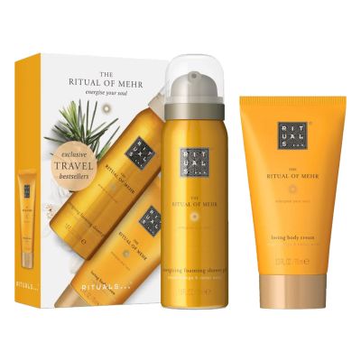 Подарунковий набір дял подорожей Rituals The Ritual Of Mehr Mini Travel Set крем+пінка