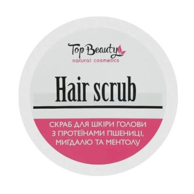 Скраб для шкіри голови Top Beauty Hair scrub абрикосовий 250 мл Скраб для шкіри голови Top Beauty Hair scrub абрикосовий 250 мл