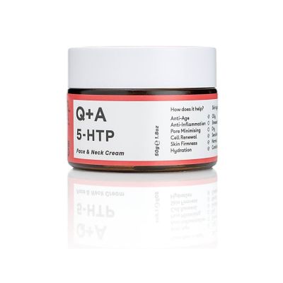 (Уцінка) Крем для обличчя та шиї Q+A 5-HTP Face & Neck Cream 50 г (Уцінка) Крем для обличчя та шиї Q+A 5-HTP Face & Neck Cream 50 г