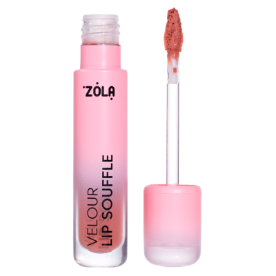 Оксамитова матова помада ZOLA VELOUR LIP SOUFFLE 04 NUDE HAZE Оксамитова матова помада ZOLA VELOUR LIP SOUFFLE 04 NUDE HAZE