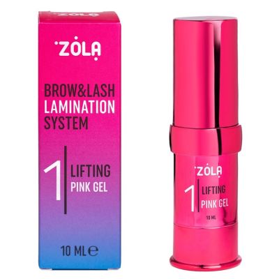 Склад для ламінування ZOLA Color Lab 01 Lifting Pink Gel рожевий 10 мл Склад для ламінування ZOLA Color Lab 01 Lifting Pink Gel рожевий 10 мл