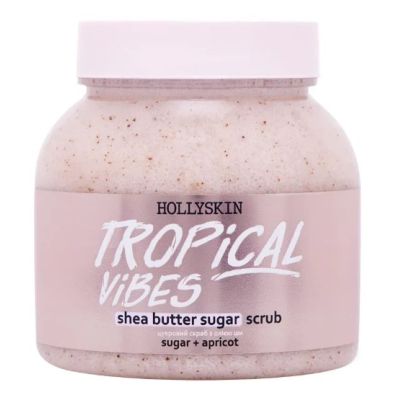 Цукровий скраб з олією ши і перлітом HOLLYSKIN Tropical Vibes 350 g