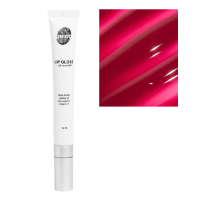 Блиск для губ з ментолом UNICO JAM Lip Gloss 10 мл бордовий Блиск для губ з ментолом UNICO JAM Lip Gloss 10 мл бордовий