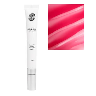 Блиск для губ з ментолом UNICO FLIRT Lip Gloss10 мл рожевий Блиск для губ з ментолом UNICO FLIRT Lip Gloss10 мл рожевий