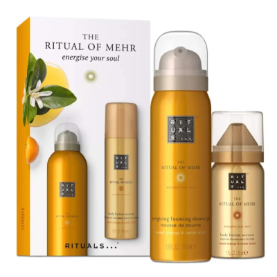 Подарунковий набір Rituals The Ritual Of Mehr Energise Your Soul пінка+мус