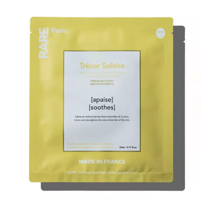 Маска заспокійлива для обличчя RARE Paris Trésor Solaire 23 мл