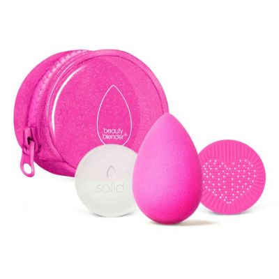 Лімітований набір 4в1 для макіяжу Beautyblender Besties Glittet Starter Set Чорний Лімітований набір 4в1 для макіяжу Beautyblender Besties Glittet Starter Set Чорний