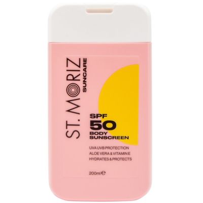 Сонцезахисний лосьйон для тіла St Moriz Suncare SPF 50 Body Sunscreen 200ml Сонцезахисний лосьйон для тіла St Moriz Suncare SPF 50 Body Sunscreen 200ml