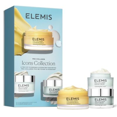Набір для догляду Pro-Collagen ELEMIS Icons Collection 50 г+ 30 мл+ 30 мл