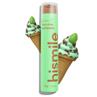 Зубна паста зі смаком м'ятного шоколаду Hismile Mint Choc Toothpaste 60g Зубна паста зі смаком м'ятного шоколаду Hismile Mint Choc Toothpaste 60g