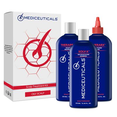 Набір Mediceuticals для жирної шкіри голови Scalp Treatment Kit 250 мл * 3 шт
