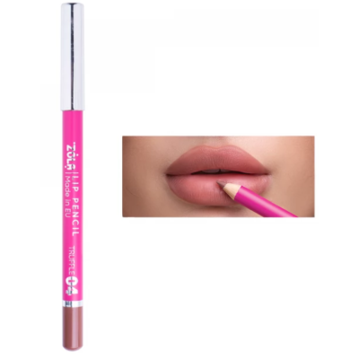 Олівець для губ ZOLA Lip Pencil 04 Truffle бежево‑коричневий Олівець для губ ZOLA Lip Pencil 04 Truffle бежево‑коричневий
