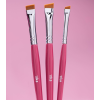 Набір пензлів для фарбування брів ZOLA MAGIC BROW BRUSHES малиновий 3 шт. Набір пензлів для фарбування брів ZOLA MAGIC BROW BRUSHES малиновий 3 шт.