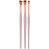 Набір пензлів для фарбування брів ZOLA MAGIC BROW BRUSHES світло-рожевий 3 шт.
