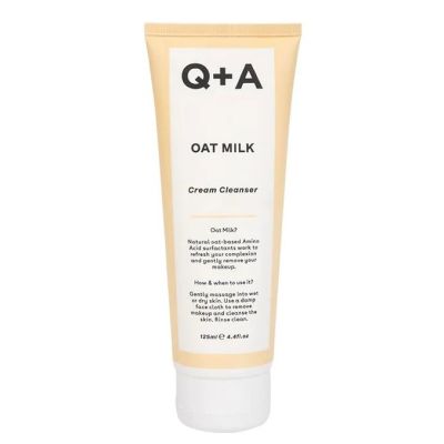 Очищувальний кремовий засіб Q+A Oat Milk Cream Cleanser