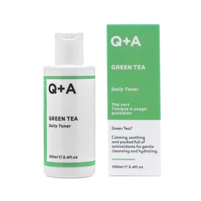 Тонер заспокійливий Q+A Green Tea з зеленим чаєм