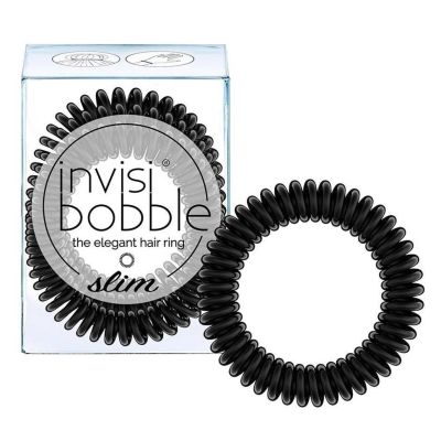 Резинка-браслет для волосся invisibobble SLIM True Black Резинка-браслет для волосся invisibobble SLIM True Black