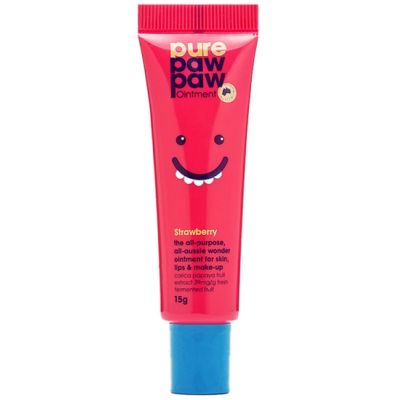 Бальзам для губ Pure Paw Paw відновлюючий Strawberry 15g Бальзам для губ Pure Paw Paw відновлюючий Strawberry 15g