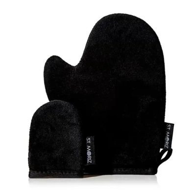 Набір рукавичок для автозасмаги St.Moriz Double Sided Tanning Mitt and Face Чорний 2 шт Набір рукавичок для автозасмаги St.Moriz Double Sided Tanning Mitt and Face Чорний 2 шт