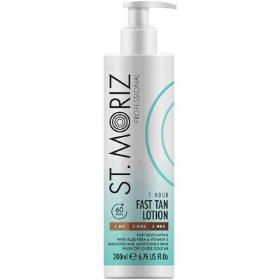 Автобронзат-лосьйон для експрес засмаги St.Moriz Professional Fast Tan Lotion 200 мл Автобронзат-лосьйон для експрес засмаги St.Moriz Professional Fast Tan Lotion 200 мл
