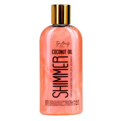 Олія для засмаги з шимером Top Beauty рожева 200 мл Олія для засмаги з шимером Top Beauty рожева 200 мл