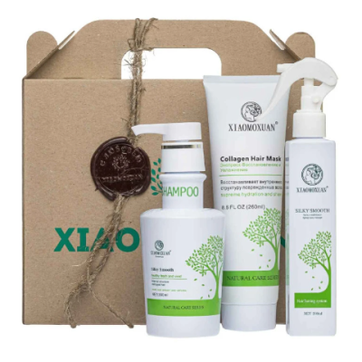 Подарунковий набір для волосся Xiaomoxuan №3 Silky Smooth Shampoo + Collagen Hair Mask + Silky Smooth Spray Подарунковий набір для волосся Xiaomoxuan №3 Silky Smooth Shampoo + Collagen Hair Mask + Silky Smooth Spray