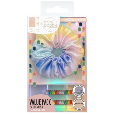 Подарунковий набір аксесуарів для волосся invisibobble Rainbro Kit