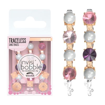 Заколка для волосся гламурна Invisibobble Waver British Royal To Bead