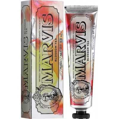 Зубна паста Marvis Blossom Tea 75 мл Зубна паста Marvis Blossom Tea 75 мл