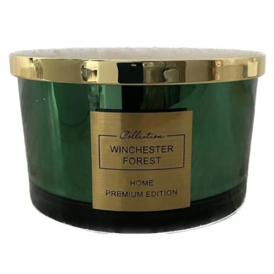 Свічка ароматизована Aromatheraphy Winchester Forest зелена Свічка ароматизована Aromatheraphy Winchester Forest зелена