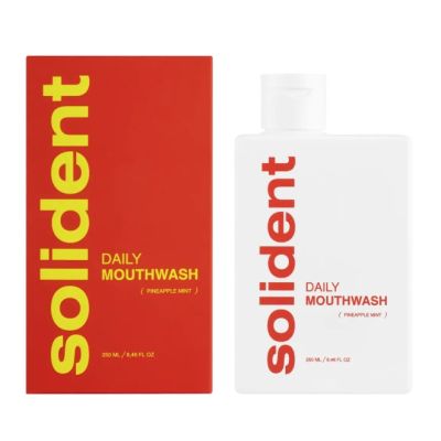 Ополіскувач для ротової порожнини Solident Daily Mouthwash Ананас-м'ята 250 мл