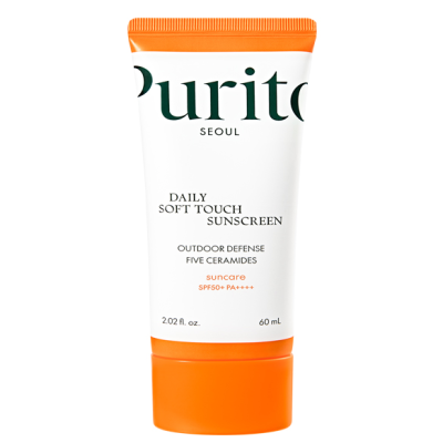 Сонцезахисний крем Purito Seoul Daily Soft Touch SPF 50 PA++++ з керамідами 60 мл