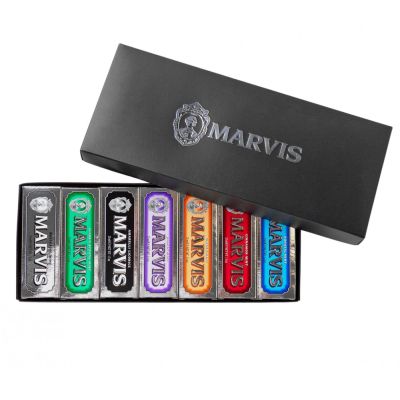 (Уцінка) Подарунковий набір Marvis Flavours Box 25 мл *7 шт (Уцінка) Подарунковий набір Marvis Flavours Box 25 мл *7 шт