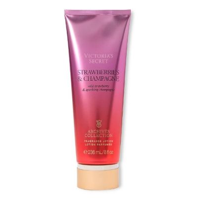 Парфумований лосьйон для тіла Victoria’s Secret Strawberries & Champagne Archives collection Body Lotion 236 мл