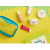 Набір для сяяння шкіри ELEMIS Kit: The Prep, Prime & Glow Gift Прозора косметичка 5 шт.