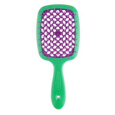 Щітка для волосся Janeke Superbrush  20 см*8 см Зелена з фуксією