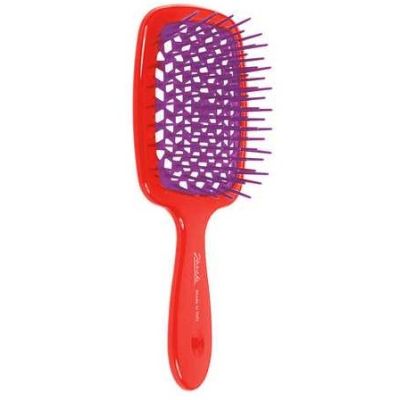Щітка для волосся Janeke Superbrush  20 см*8 см Помаранчева з фуксією