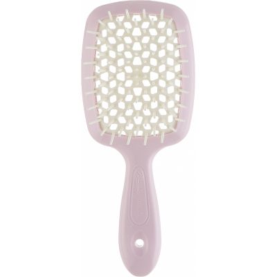 Щітка для волосся Janeke Superbrush small 17,5 см*7 см Рожева з білим
