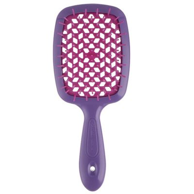 Щітка для волосся Janeke Superbrush small 17,5 см * 7 см Фуксія з малиновим