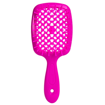 Щітка для волосся Janeke Superbrush  20 см*8 см Неоново-рожева