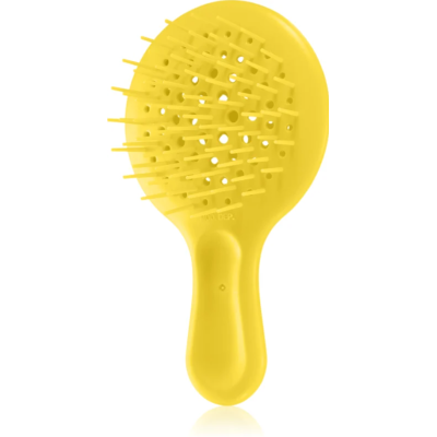 Щітка для волосся mini Janeke Superbrush Silicon 15 см x 9 см Жовта Щітка для волосся mini Janeke Superbrush Silicon 15 см x 9 см Жовта