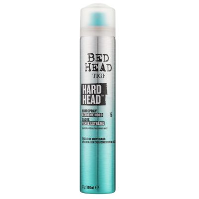 Лак для волосся сильної фіксації Tigi Bed Head Hard Head Hairspray Extreme Hold Level 5 100 мл Лак для волосся сильної фіксації Tigi Bed Head Hard Head Hairspray Extreme Hold Level 5 100 мл