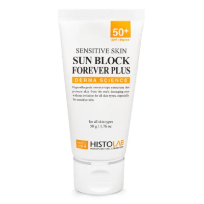 Сонцезахисна есенція SPF 50+ Histolab Sensitive Skin Sun Block 50 мл