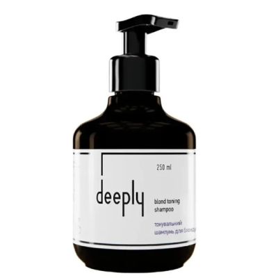 Тонувальний шампунь для блонду Deeply Blond Toning Shampoo 250 мл