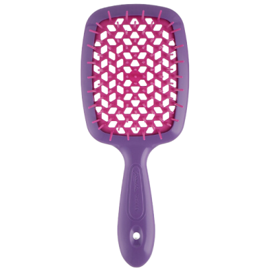 Щітка для волосся Janeke Superbrush 20 см*8 см Фуксія з малиновим